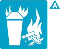 A-trash, wood, paper